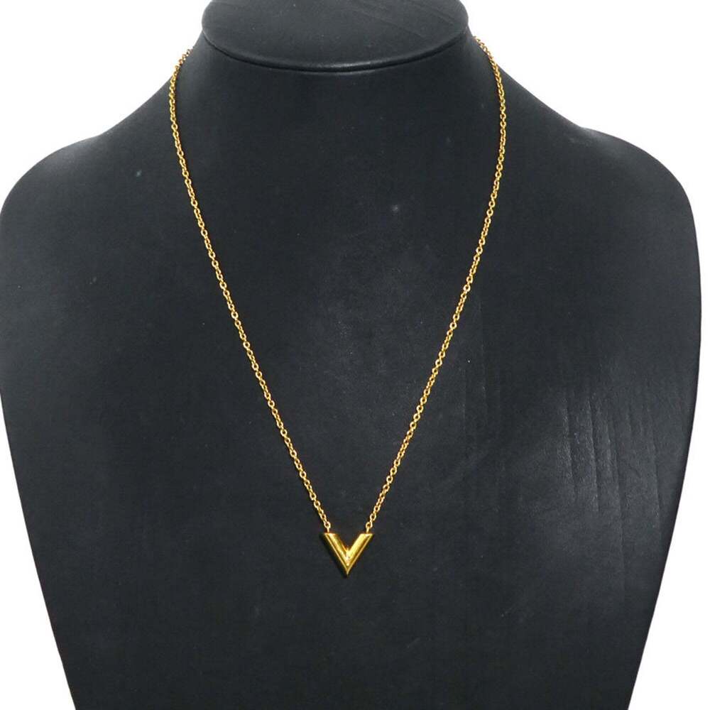 LOUIS VUITTON Gold Necklace - Picture 12 of 12